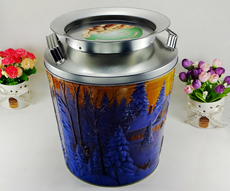 2gallon popcorn tin box