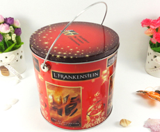 1gallon handle tin box